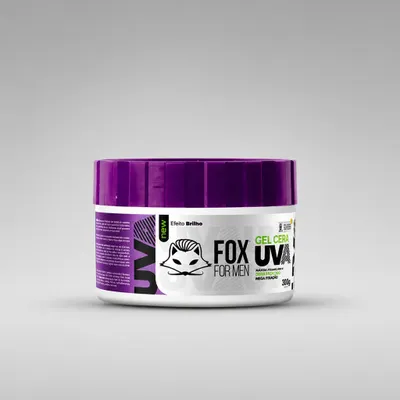 Gel Cera Fox UVA para Cabelo