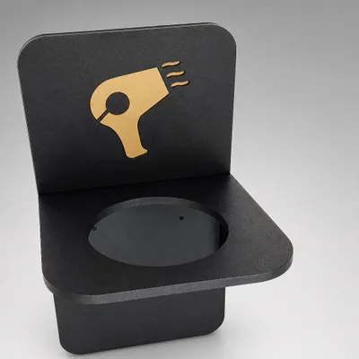 Suporte De Secador Mdf