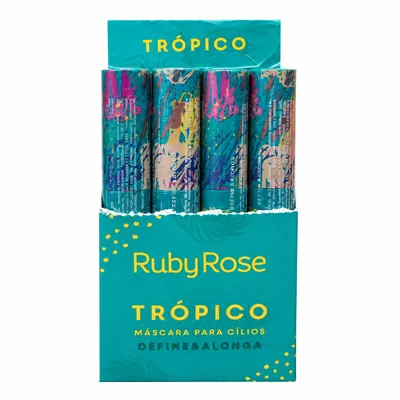 MÁSCARA DE CÍLIOS TRÓPICO - RUBY ROSE 
