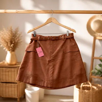 Saia com Shorts Alfaiataria Marrant