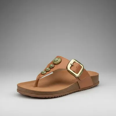 Tamanco Beira Rio Feminino 8524.111 Camel