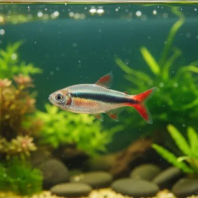 Tetra Pinguim Red Tail Grande