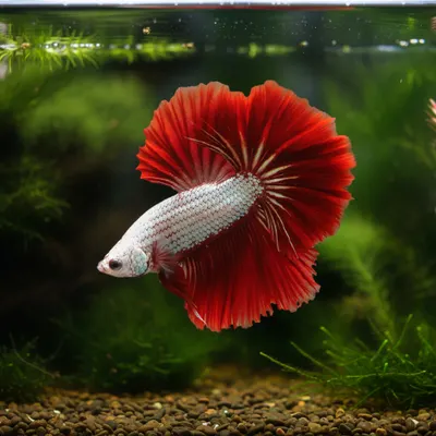 Betta Macho Red Dragon