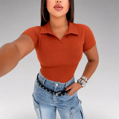 BLUSA CANELADA POLO