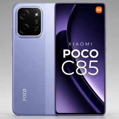 Xiaomi POCO C85 256GB 8GB RAM NFC Tela 6.9” 120Hz Bateria 6000mAh Android 15 Versão Global | ORIGINAL COM 1 ANO DE GARANTIA.