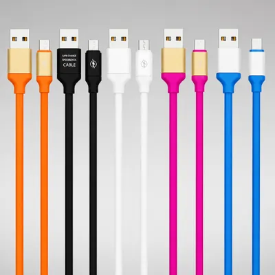     Cabo Carregador USB para Tipo-C 1,20 Metros | Compatível com Smartphones Android | Cor SORTIDA.