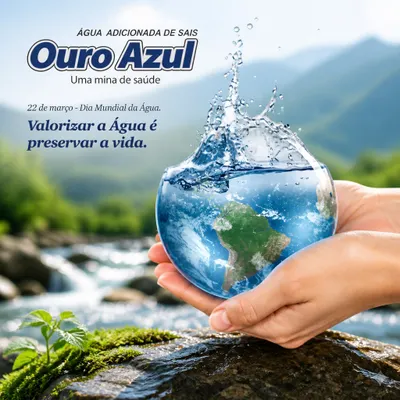 Água Ouro Azul 03 Garrafões  