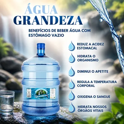 Água Grandeza 04 Garrafões