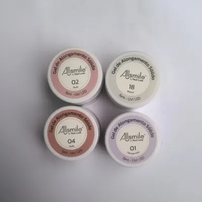 GEL Alongamento Sólido Real Love 15ml (Allsmile)