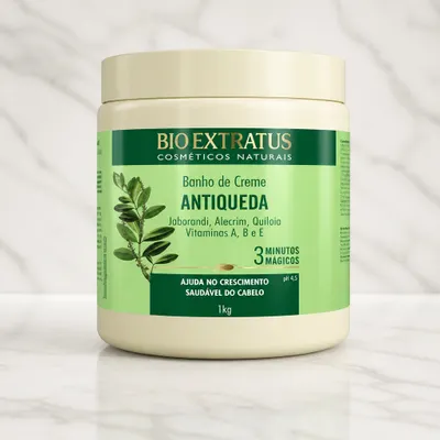 Banho de Creme Antiqueda Bio Extratus 1kg - Cópia