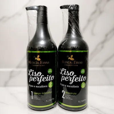 Progressiva Liso Perfeito Medical  Ervas 1L