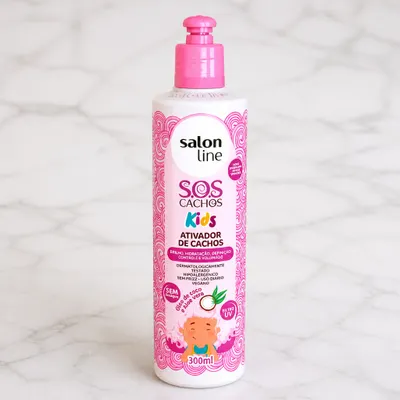 Ativador de Cachos SOS Kids Salon Line 300ml
