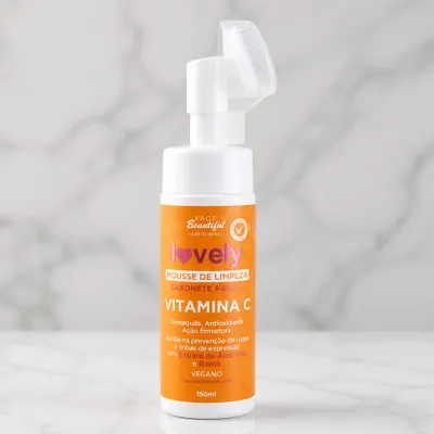 Mousse de Limpeza Facial Vitaminado Beautiful 150ml