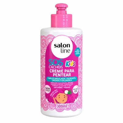 Creme para Pentear SOS Cachos Kids Salon Line 300ml