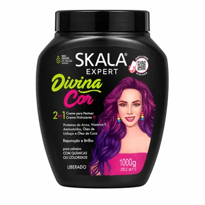 Creme para Pentear Divina Cor 1kg Skala 