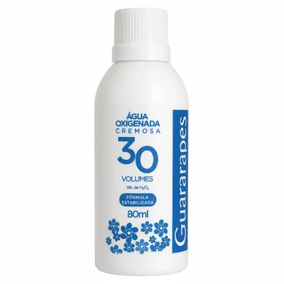 Água Oxigenada 30 vol Guararapes 80ml