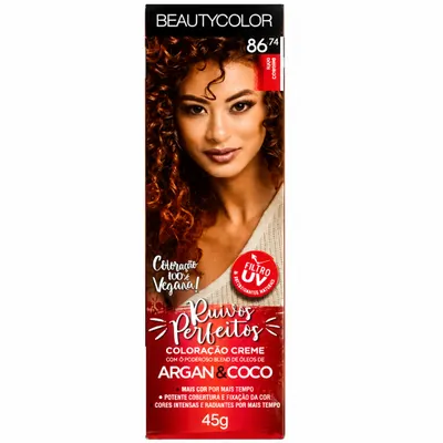 Coloração Beautycolor 86.74 Ruivo Caramelo 