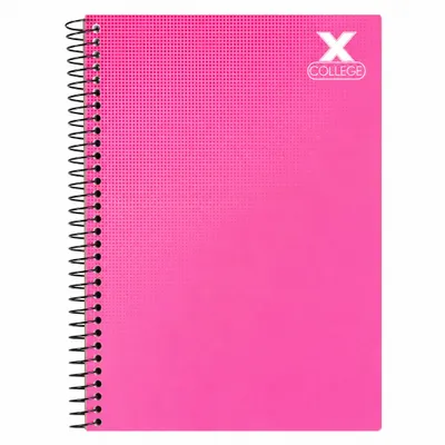 CADERNO ESPIRAL UNIVERSITARIO 80FOLHAS COLLEGE - SORTIDO - MÁXIMA CADERNOS
