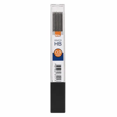 GRAFITE HB 0,9MM - 1 TUBO COM 12 UNIDADES - BRW