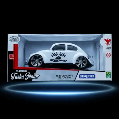 CARRO FUSKA JR CLASSIC CONCEPT 19CM - PLÁSTICO - BRINQUEMIX