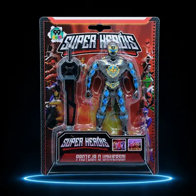 BRINQUEDO BONECO SUPER-HERÓIS 20 X 15 X 3CM - 99 TOYS