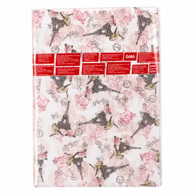 SACOLA METALIZADA ESTAMPADA FEMININA 30 X 45CM - UNIDADE -  GALA EMBALAGENS