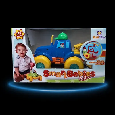 CAMINHÃO SMART BABIES RETRÔ 20CM - PLÁSTICO - DIVPLAST BRINQUEDOS