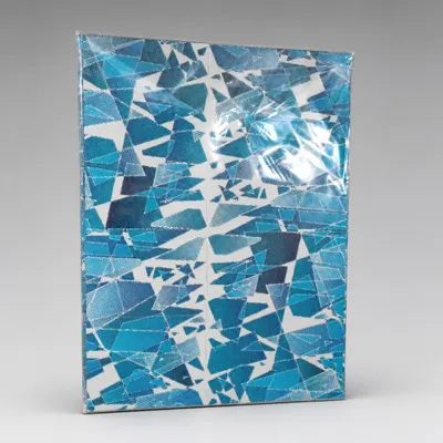 SACOLA PARA PRESENTE METALIZADO AZUL 30 X 45CM - MAGNATECH
