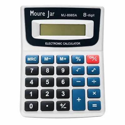 CALCULADORA MÉDIA COM FONTE MJ8985A - MOURE JAR