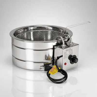 Fritadeira Elétrica 7 litros - tacho de inox 
