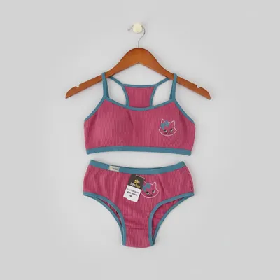 Conjunto Infantil Gatinha 