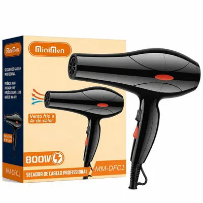 Secador de Cabelo Profissional 800W