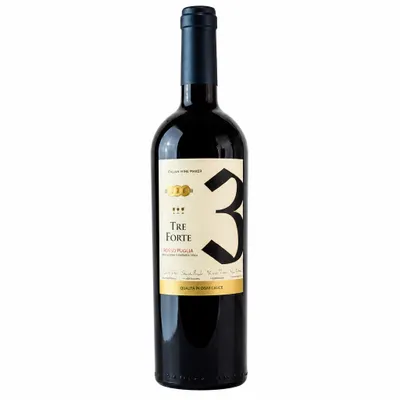 Tenute Quattro Conti Tre Forte Rosso - Blend: Primitivo, Negroamaro e Malvasia Nera 