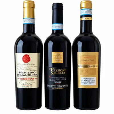 Seleção Primitivo di Manduria - 3 Produtores 