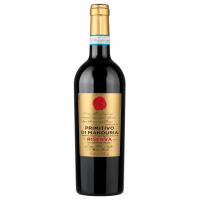 Carlo Scala Reserva Primitivo di Manduria 