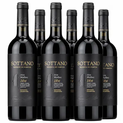PROMOÇÃO Sottano Reserva de Família Malbec - 6 unidades 