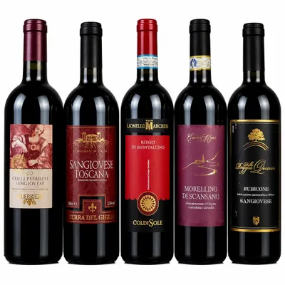 Combo Sangiovese - 5 unidades 