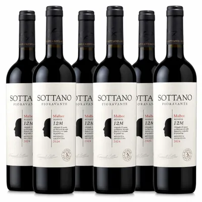 PROMOÇÃO Sottano Reserva Malbec - Cx c/6 Und 