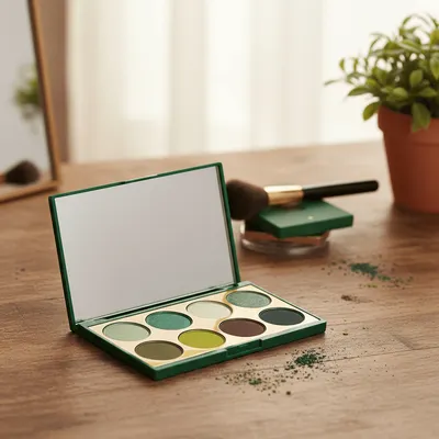Paleta De Sombra Niina Secrets Green 5,6G
