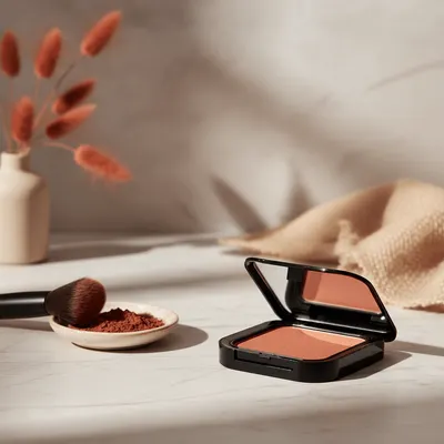 Blush Em Pó Mate Luminoso Brown Make B. 5,5G