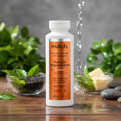 Shampoo Match Nutrição Regeneradora 300MI