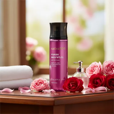 Body Splash Nativa Spa Rosas Secretas 200MI