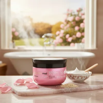 Máscara Vitalidade E Proteção Nativa Spa Rosé 200G