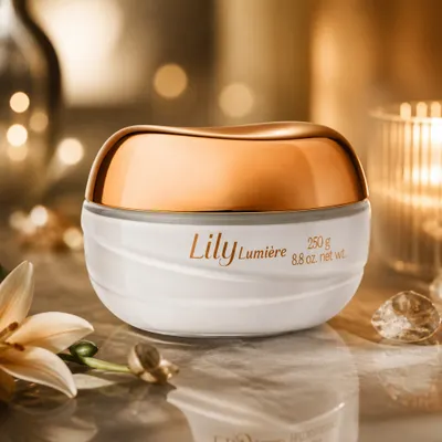 Creme Acetinado Hidratante Desodorante Corporal Lily Lumière 250G
