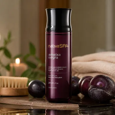 Desodorante Colônia Body Splash Nativa Spa Ameixa Negra 200MI