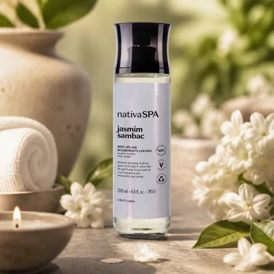 Body Splash Desodorante Colônia Nativa Spa Jasmim Sambac 200MI