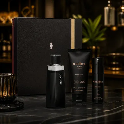 Kit Presente Dia Dos Pais Malbec Black (3 ltens)