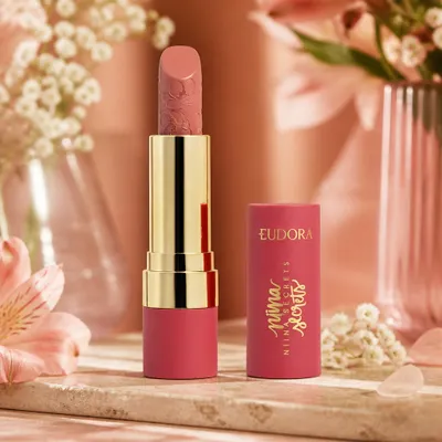 Batom Niina Secrets Soft Petals Rosé Pétala 3,8G
