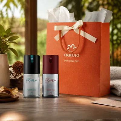 Presente Natura Homem Elo e Sagaz