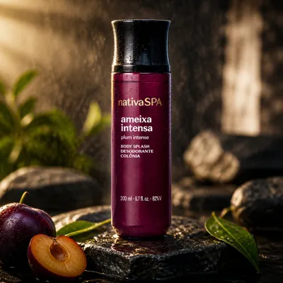 Body Splash Desodorante Colônia Nativa Spa Ameixa Intensa 200MI